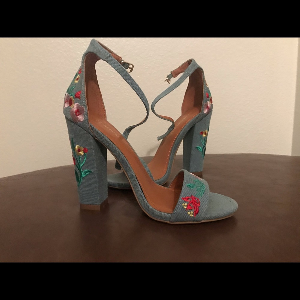 Floral Heels